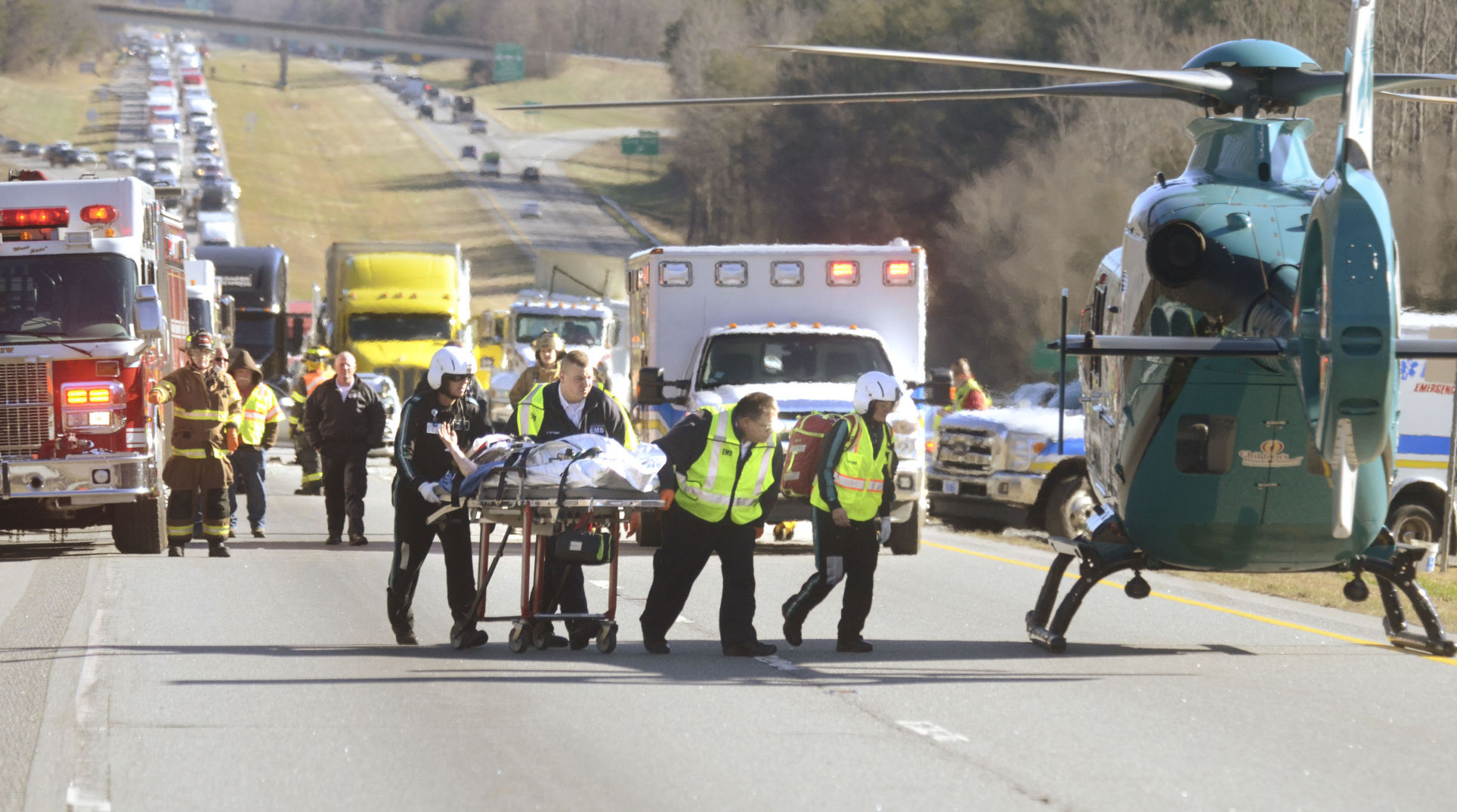 I-40 West bound shut down